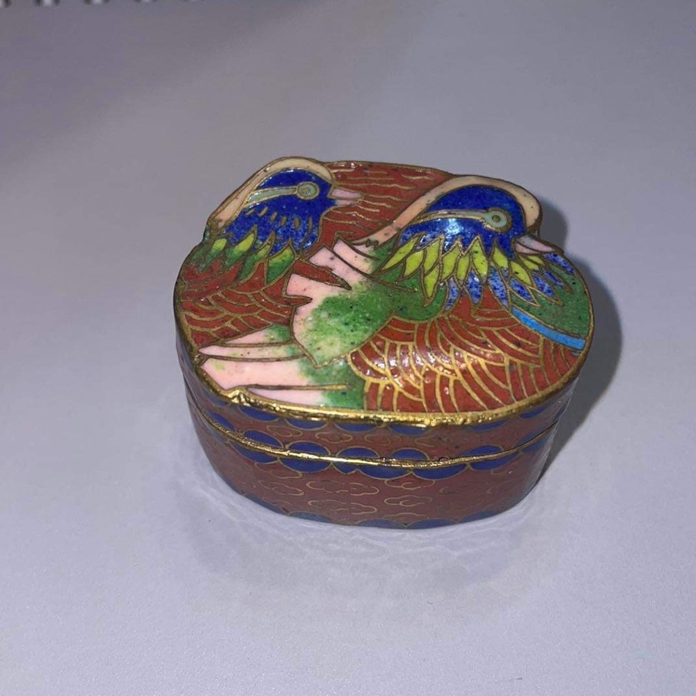 Antique Chinese pill case